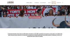 Desktop Screenshot of liberaong.org